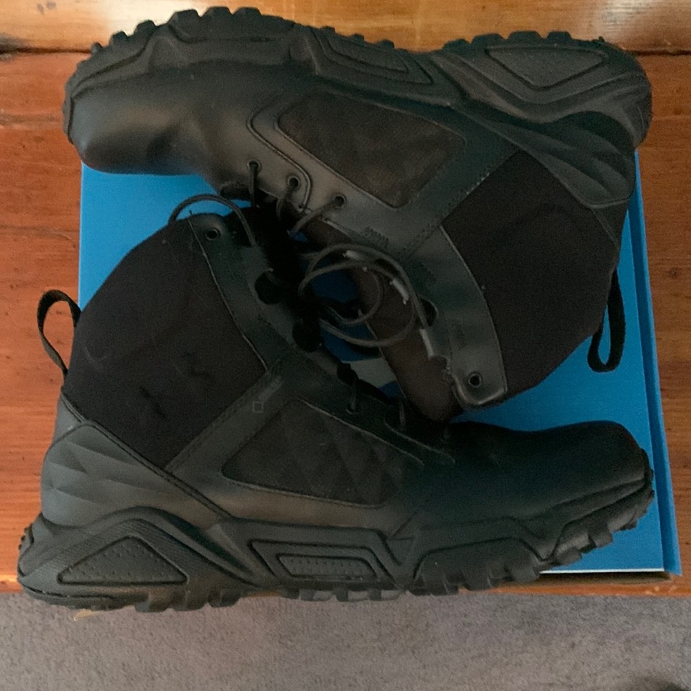 Under Armour tactical waterproof boots